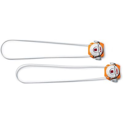 Sidi Tecno 3 spennesett lang model - hvit/oransje Sidi Tecno 3 spennesett lang model - hvit/oransje