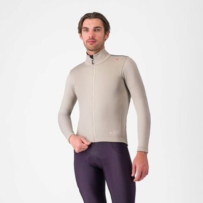 Castelli Espresso Air cykeljakke clay grey herre Castelli Espresso Air cykeljakke clay grey herre