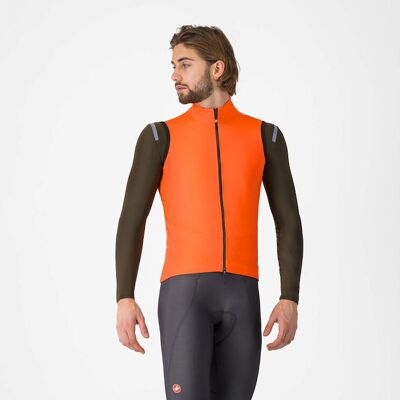 Castelli Perfetto Air sykkelvest brilliant orange herre Castelli Perfetto Air sykkelvest brilliant orange herre