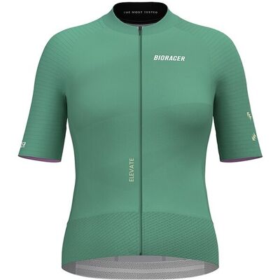 Bioracer Epic Elevate sykkeltrøye korte ermer botanical tint green herre Bioracer Epic Elevate sykkeltrøye korte ermer botanical tint green herre