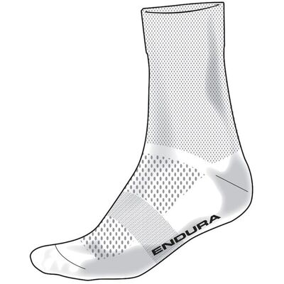 Endura PRO SL sykkelsokker hvit str 37- 42 Endura PRO SL sykkelsokker hvit str 37- 42