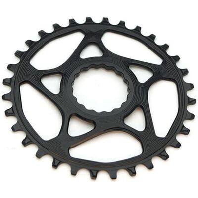 absoluteBLACK Boost Singlespeed rund 32T klinge direkte montering svart 3 mm offsett absoluteBLACK Boost Singlespeed rund 32T klinge direkte montering svart 3 mm offsett