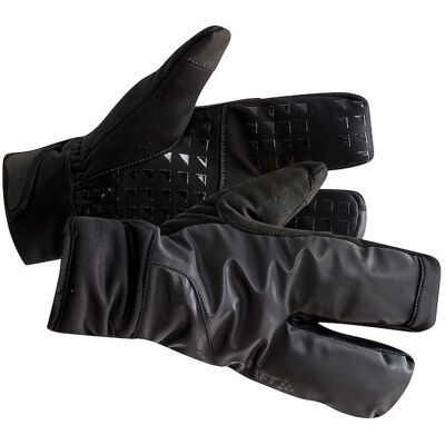Craft Siberian Split finger hansker Sort Craft Siberian Split finger hansker Sort
