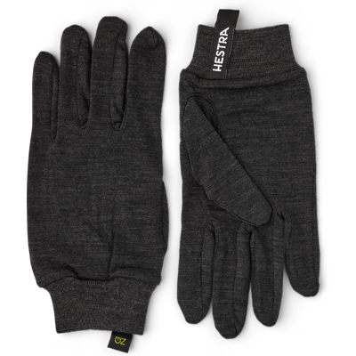 Hestra Merino Wool Liner Active 5 finger koksgrå Hestra Merino Wool Liner Active 5 finger koksgrå