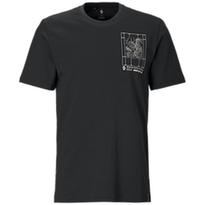 Scott Casual Tee sort herre Scott Casual Tee sort herre