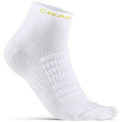 Craft ADV Dry Mid Sokk Hvit Craft ADV Dry Mid Sokk Hvit