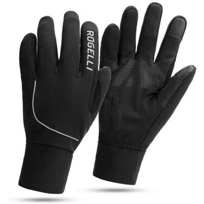 Rogelli Tocco vinter sykkelhansker svart herre Rogelli Tocco vinter sykkelhansker svart herre