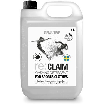 re:CLAIM Sensitiv vaskemiddel 5 liter re:CLAIM Sensitiv vaskemiddel 5 liter