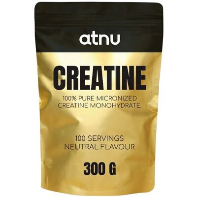 ATNU kreatin monohydrate 100% nøytral smak 300 gram ATNU kreatin monohydrate 100% nøytral smak 300 gram