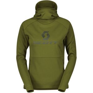 Scott Defined Mid Hoodie - Resirkulert fleece, grønn, S Scott Defined Mid Hoodie - Resirkulert fleece, grønn, S