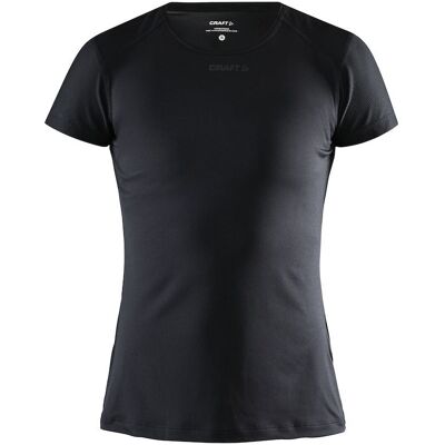 Craft ADV Essence Slim T-Skjorte Svart Dame Craft ADV Essence Slim T-Skjorte Svart Dame