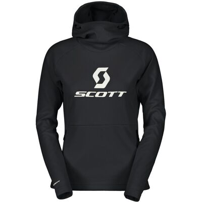 Scott Svart Resirkulert Fleece Hoodie - Hoodies Scott Svart Resirkulert Fleece Hoodie - Hoodies