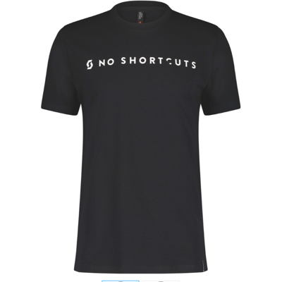 Scott NoShortcuts T-shirt, Sort Scott NoShortcuts T-shirt, Sort