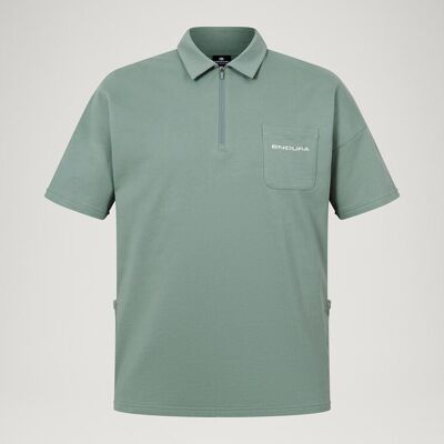 Endura FORTY1THIRTY polo grønn unisex Endura FORTY1THIRTY polo grønn unisex