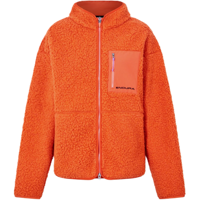 Endura FORTY1THIRTY fleecejakke oransje unisex Endura FORTY1THIRTY fleecejakke oransje unisex