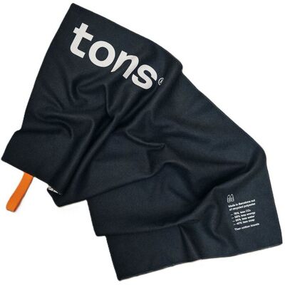 Tons towel håndkle svart Tons towel håndkle svart