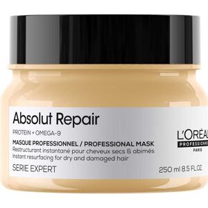 L'Oreal Professionnel Absolut Repair Gold Hårmaske 250ml - Reparasjon for skadet hår L'Oreal Professionnel Absolut Repair Gold Hårmaske 250ml - Reparasjon for skadet hår