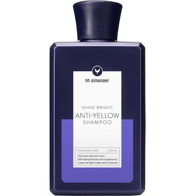 HH Simonsen - Anti-Yellow Shampoo - Nøytraliserer gule toner i blond, grått eller bleket hår HH Simonsen - Anti-Yellow Shampoo - Nøytraliserer gule toner i blond, grått eller bleket hår