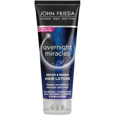 John Frieda Overnight Miracles Reparasjon & Fornyelse Leave-In Lotion Hårmaske - Hårmaske John Frieda Overnight Miracles Reparasjon & Fornyelse Leave-In Lotion Hårmaske - Hårmaske