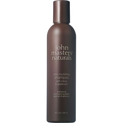 John Masters Organics John Masters Daily Nourishing Shampoo With Citrus & Geranium 236ml John Masters Organics John Masters Daily Nourishing Shampoo With Citrus & Geranium 236ml