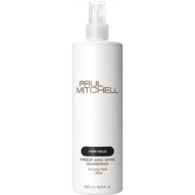 Paul Mitchell Firm Hold Freeze And Shine Hairspray 500ml Paul Mitchell Firm Hold Freeze And Shine Hairspray 500ml