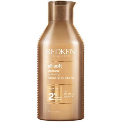 Redken All Soft Shampoo for Tørt, Brusk Hår - Sjampo Redken All Soft Shampoo for Tørt, Brusk Hår - Sjampo