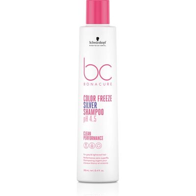 Schwarzkopf Professional Bonacure Color Freeze Sølv Shampoo 250 ml - Shampoo for Sølv/Grått hår Schwarzkopf Professional Bonacure Color Freeze Sølv Shampoo 250 ml - Shampoo for Sølv/Grått hår