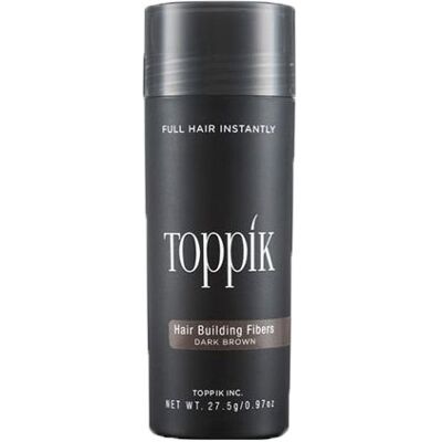 Toppik Hårfibrene - Mørk Brun - 27.5g - Hårtykkelse Toppik Hårfibrene - Mørk Brun - 27.5g - Hårtykkelse
