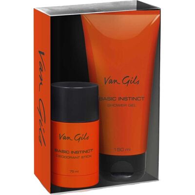 Van Gils Basic Instinct Deo Stick 75m + Shower Gel 150ml Van Gils Basic Instinct Deo Stick 75m + Shower Gel 150ml