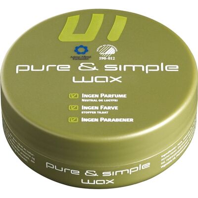 Pure & Simple Voks 100ml - Hårvoks Pure & Simple Voks 100ml - Hårvoks