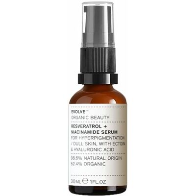 Evolve Organic Beauty Resveratrol Niacinamide Serum - Serum Evolve Organic Beauty Resveratrol Niacinamide Serum - Serum