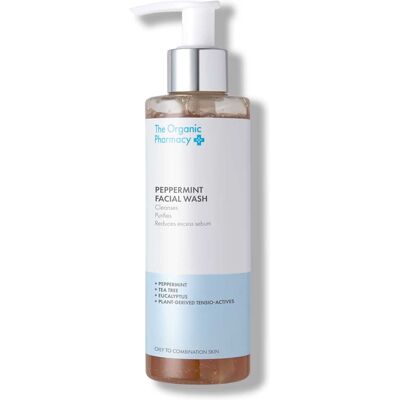 The Organic Pharmacy Peppermint Facial Wash 200ml The Organic Pharmacy Peppermint Facial Wash 200ml