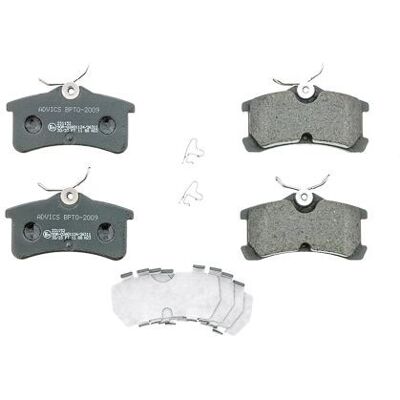 AISIN BPTO-2009 - Bremseklosssett for Toyota, Opel AISIN BPTO-2009 - Bremseklosssett for Toyota, Opel