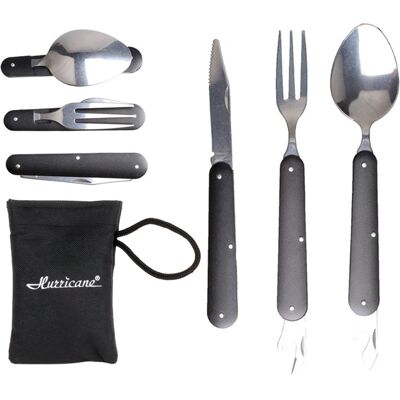 Hurricane Folding Cutlery Set 9,5–20cm Hurricane Folding Cutlery Set 9,5–20cm