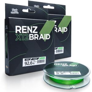 Renz-Stein Renz Braid X12 Fluo Green 130m 0,30mm 35kg Renz-Stein Renz Braid X12 Fluo Green 130m 0,30mm 35kg