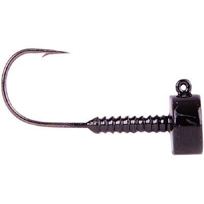 Lunker City Ned Head 10g, 2/0 - Black - 3pcs Lunker City Ned Head 10g, 2/0 - Black - 3pcs