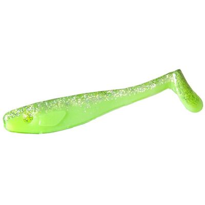 Renz-Stein Renz Shad Perch Green Lime 9cm, 6g, 5-pakning Renz-Stein Renz Shad Perch Green Lime 9cm, 6g, 5-pakning