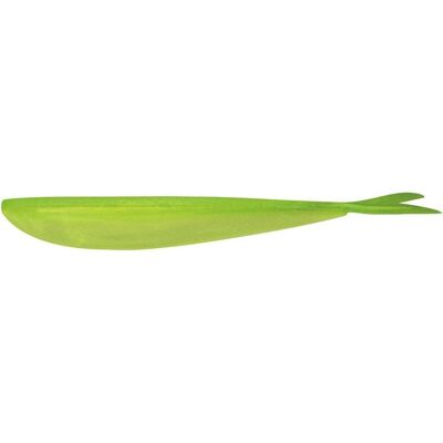 Lunker City Fin-S Fish Limetreuse 14,6cm 8-pakning Lunker City Fin-S Fish Limetreuse 14,6cm 8-pakning