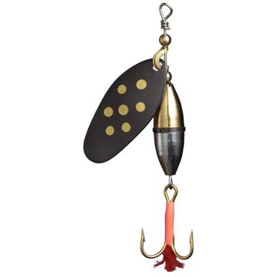 Myran Agat Spinner 15g Svart Myran Agat Spinner 15g Svart