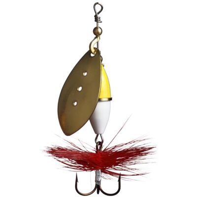 Myran Wipp Spinner 15g Guld/Gul/Vit Myran Wipp Spinner 15g Guld/Gul/Vit