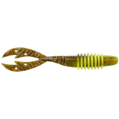 Big Bite Baits Kamikaze Swimon Green Pumpkin/Chartreuse Swirl 9cm, 7-pack Big Bite Baits Kamikaze Swimon Green Pumpkin/Chartreuse Swirl 9cm, 7-pack