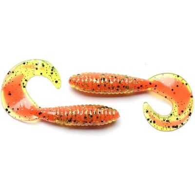 Big Bite Baits Fat Grub Tomato Core 8 cm, 10-pack Big Bite Baits Fat Grub Tomato Core 8 cm, 10-pack