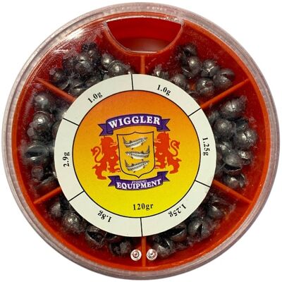 Wiggler Sortimentask Stora Hagel Röd Burk 120g Wiggler Sortimentask Stora Hagel Röd Burk 120g