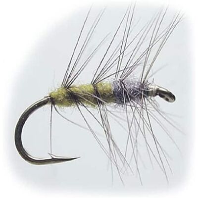 Hurricane Dry Fly B1451 - Superpuppan Dark Olive Size 14 Hurricane Dry Fly B1451 - Superpuppan Dark Olive Size 14