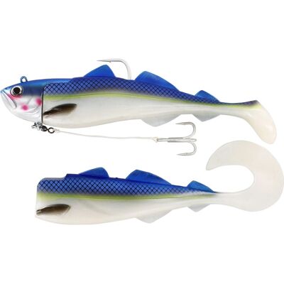 Westin Crazy Daisy Jig 180g 18cm Blue Pearl #7/0 1+2pcs Westin Crazy Daisy Jig 180g 18cm Blue Pearl #7/0 1+2pcs