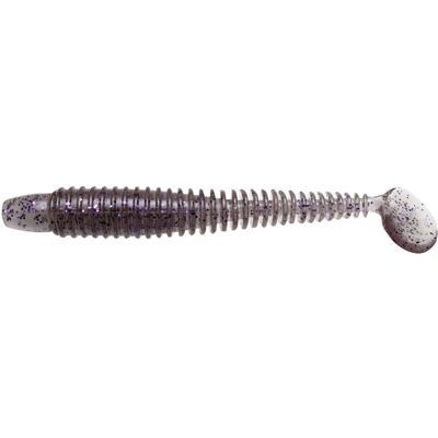 Lunker City Swimmin' Ribster Smoke Purple Pepper 10,2cm 9-pack Lunker City Swimmin' Ribster Smoke Purple Pepper 10,2cm 9-pack
