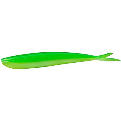 Lunker City Fin-S Fish Limetreuse 17,8cm 4-pack Lunker City Fin-S Fish Limetreuse 17,8cm 4-pack