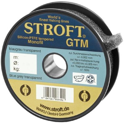 Stroft GTM Monofil 100m - 0,18mm 3,6kg - Fiskesnøre Stroft GTM Monofil 100m - 0,18mm 3,6kg - Fiskesnøre