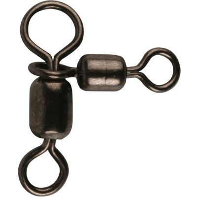 BFT Cross Line Swivel, 180lb, stl 1x2 - 10pcs BFT Cross Line Swivel, 180lb, stl 1x2 - 10pcs