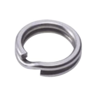 BFT Pro Splitring, Stainless, 4,5mm, 18kg - 10pcs BFT Pro Splitring, Stainless, 4,5mm, 18kg - 10pcs